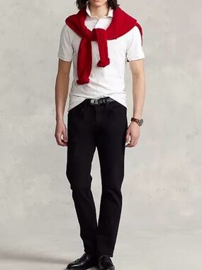 Ralph Lauren Black Slim Straight Jeans